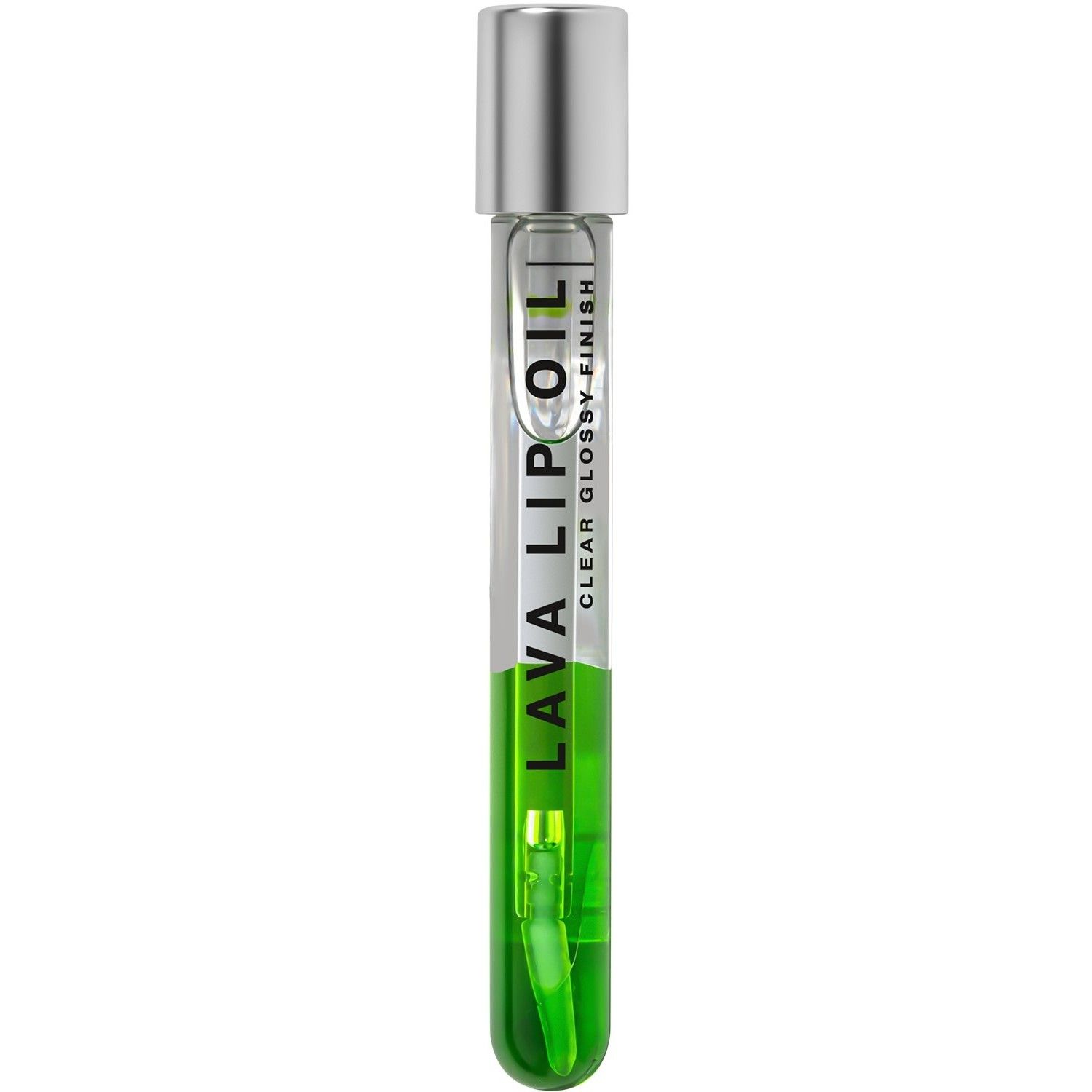 Двухфазное масло для губ Influence Beauty Lava Lip Oil, тон 04: прозрачный салатовый, 6 мл