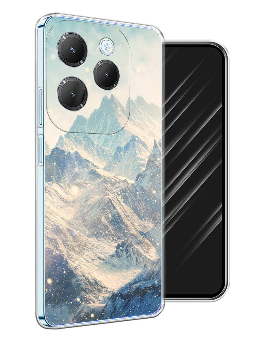 

Чехол Awog на Infinix HOT 40 "Горы 4", Бирюзовый, 3105250-1