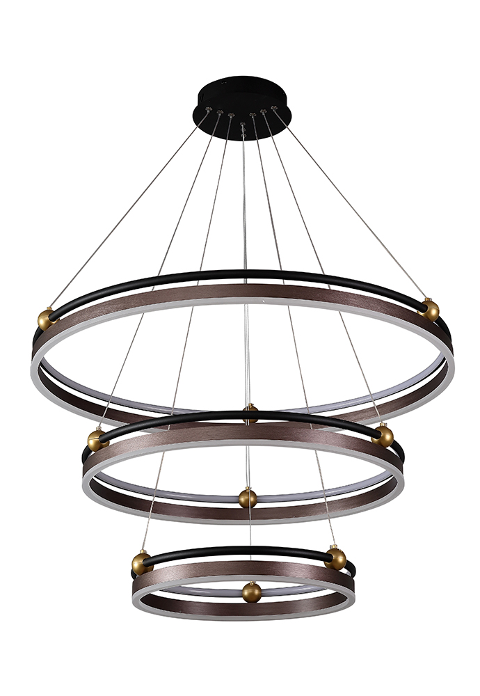 

Подвесной светодиодный светильник Crystal Lux FERNANDO SP158W LED D400+600+800, Fernando