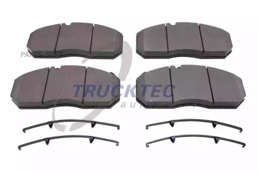 

Тормозные колодки TRUCKTEC AUTOMOTIVE дисковые 535020