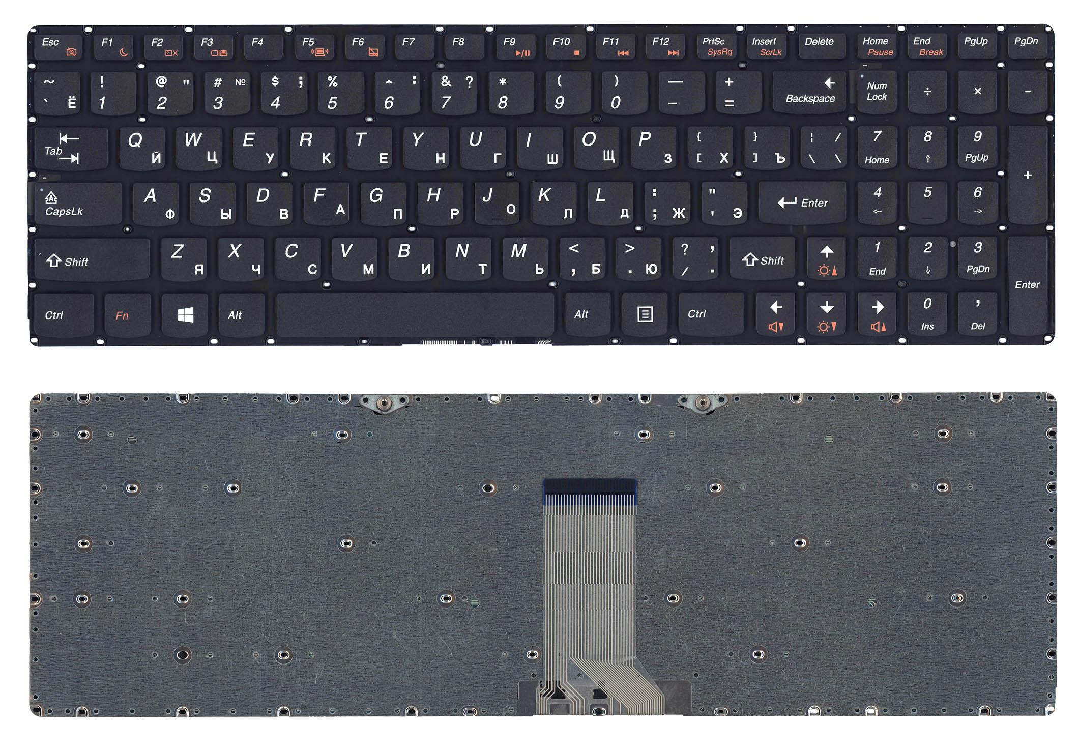 

Клавиатура для ноутбука Lenovo IdeaPad B5400 M5400 черная без рамки
