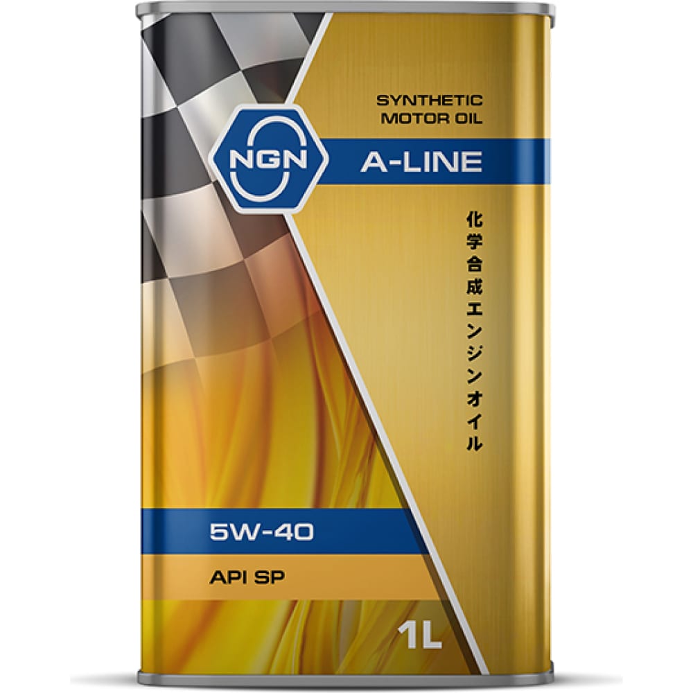 

NGN масло моторное A-LINE 5W-40 синтетическое 1л V182575119