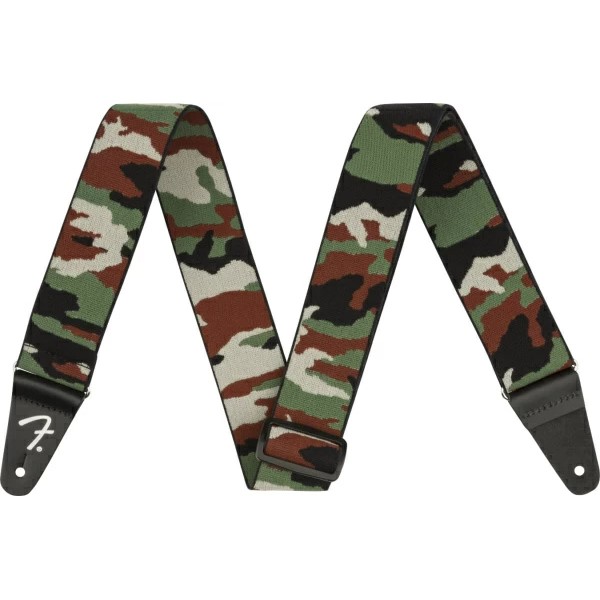 Ремень для гитары Fender WeighLess 2' Camo Strap