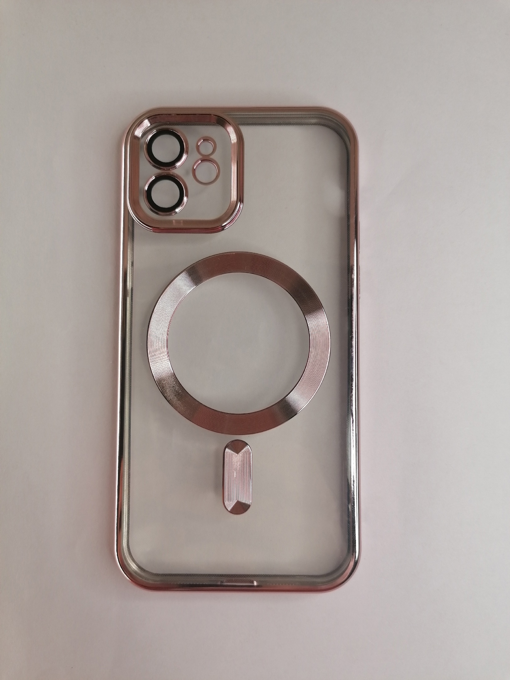 Чехол для iphone 12 бронзовый magsafe