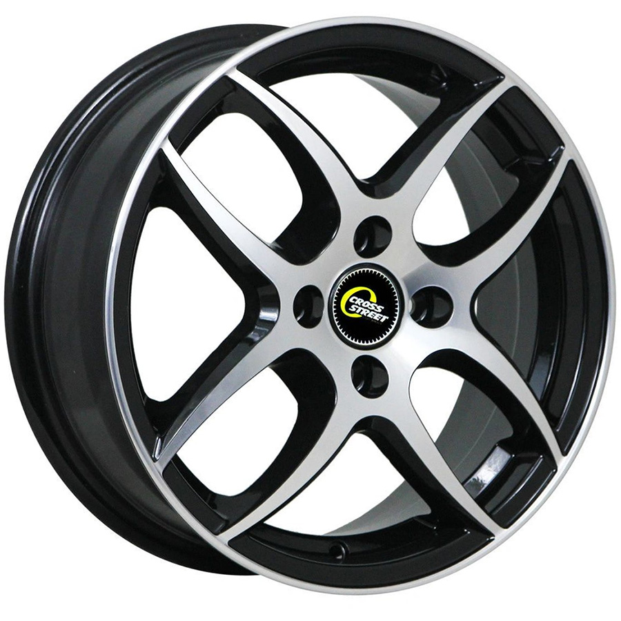 

Колесный диск CrossStreet CR18 6xR15 4x100 ET43 DIA60.1 BKF