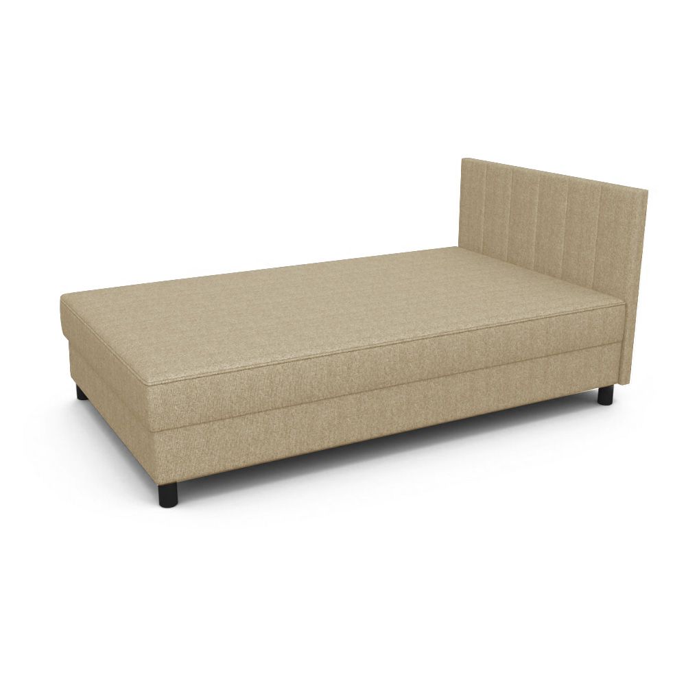 Тахта ФОКУС-МФ Адель 140х200х80 см бежевая рогожка, Промо 20422