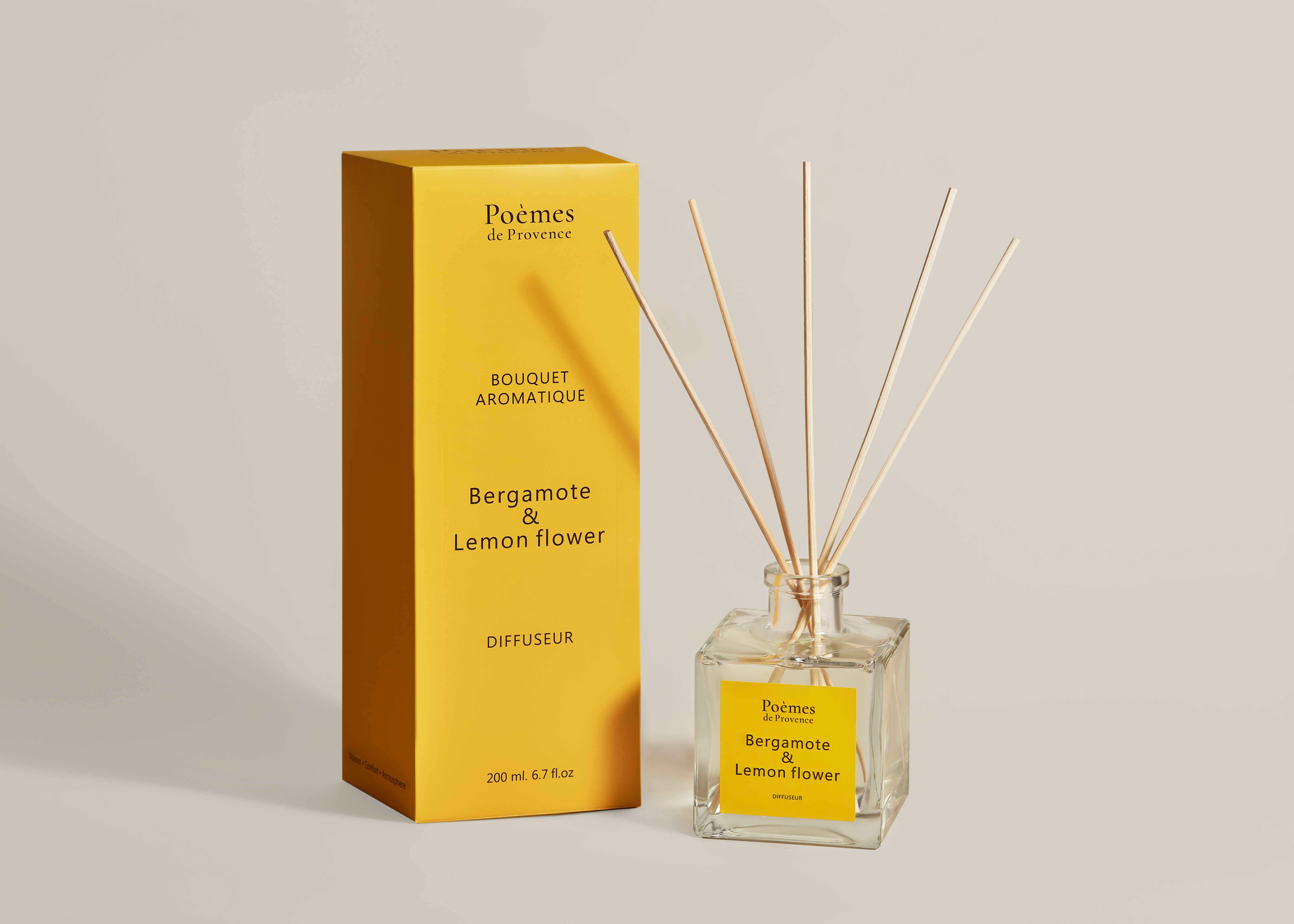 Ароматический диффузор Poemes de Provence Bergamote & Lemon flower 200 мл