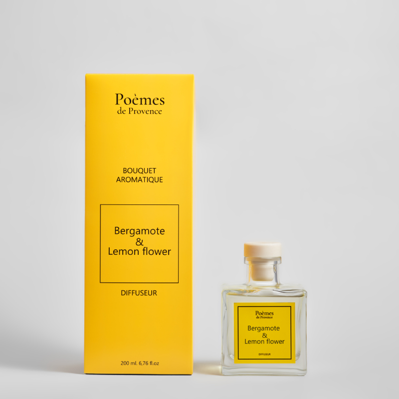 Ароматический диффузор Poemes de Provence Bergamote & Lemon flower 200 мл