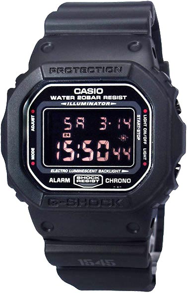 фото Наручные часы мужские casio dw-5600ms-1d