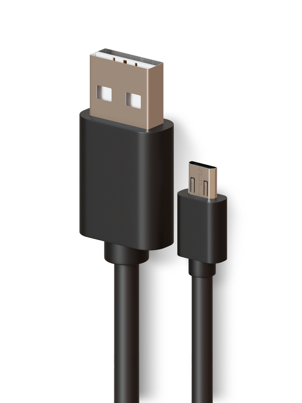 Кабель micro USB-USB Brozo micro usb - usb 1 м черный