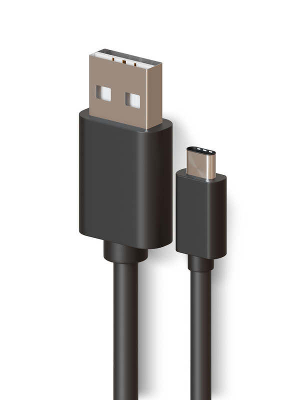 Кабель USB Type-C-USB Type-C Brozo USB - Type - C 1 м черный