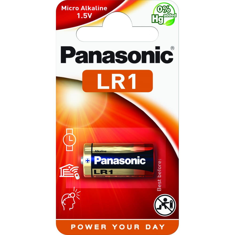 

Panasonic Элементы питания LR1L/1BE батарейка 7434