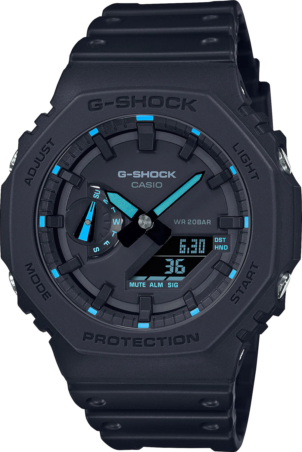 

Наручные часы мужские Casio GA-2100-1A2ER, GA-2100-1A2ER