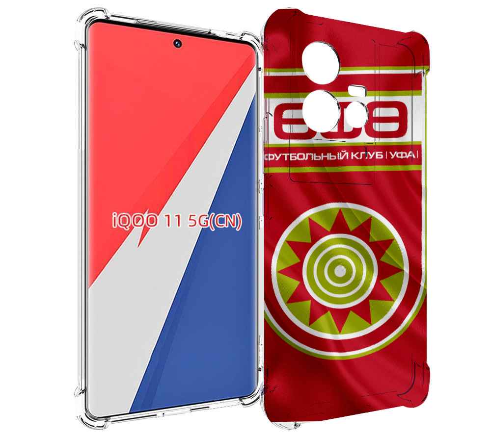 

Чехол MyPads фк уфа для Vivo iQOO 11, Прозрачный, Tocco