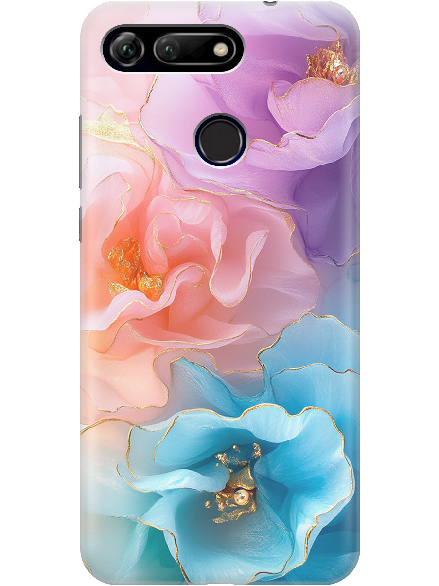 

Силиконовый чехол на Honor View 20 (V20) с принтом "Изумительные цветы", Прозрачный;фиолетовый;голубой;оранжевый;розовый, 720257723