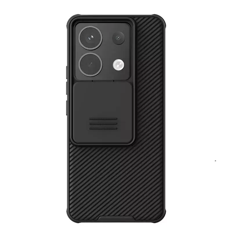 

Накладка Nillkin CamShield Pro Case с защитой камеры для Poco X6 5G, Черный, CamShield Pro Case
