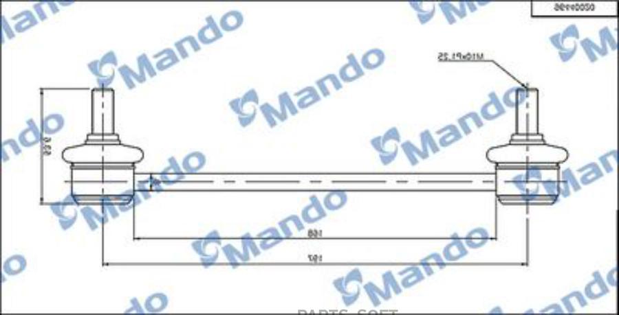 

Стойка Стабилизатора MANDO msc010099