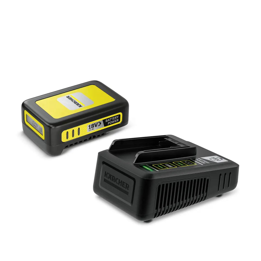 Комплект аккумулятора Karcher Battery Power 18/25 DW EU 18 В 2.5 Ач устройство быстрой зарядки karcher 2 445 032 0 battery power 18 v