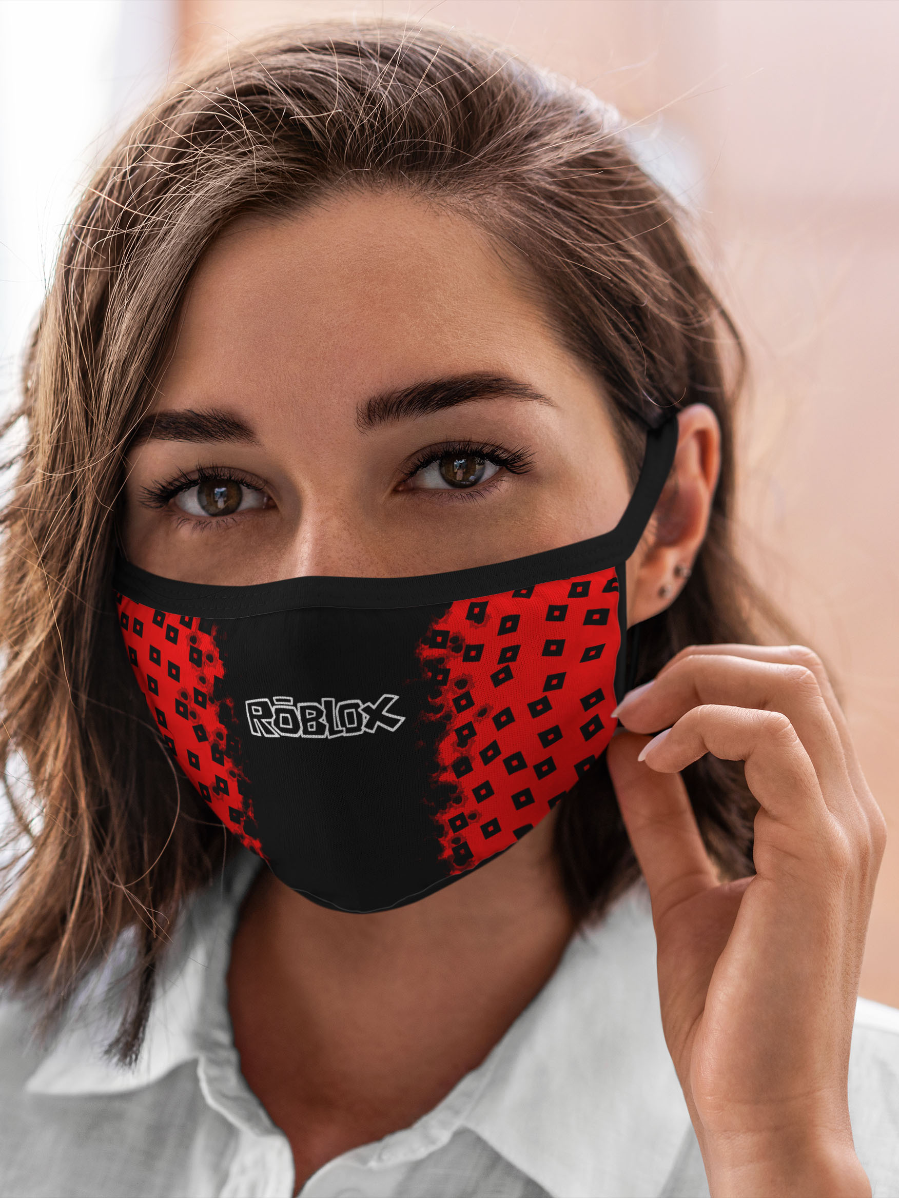 

Многоразовая маска унисекс Burnettie Roblox Roblox., Разноцветный, Roblox Roblox.