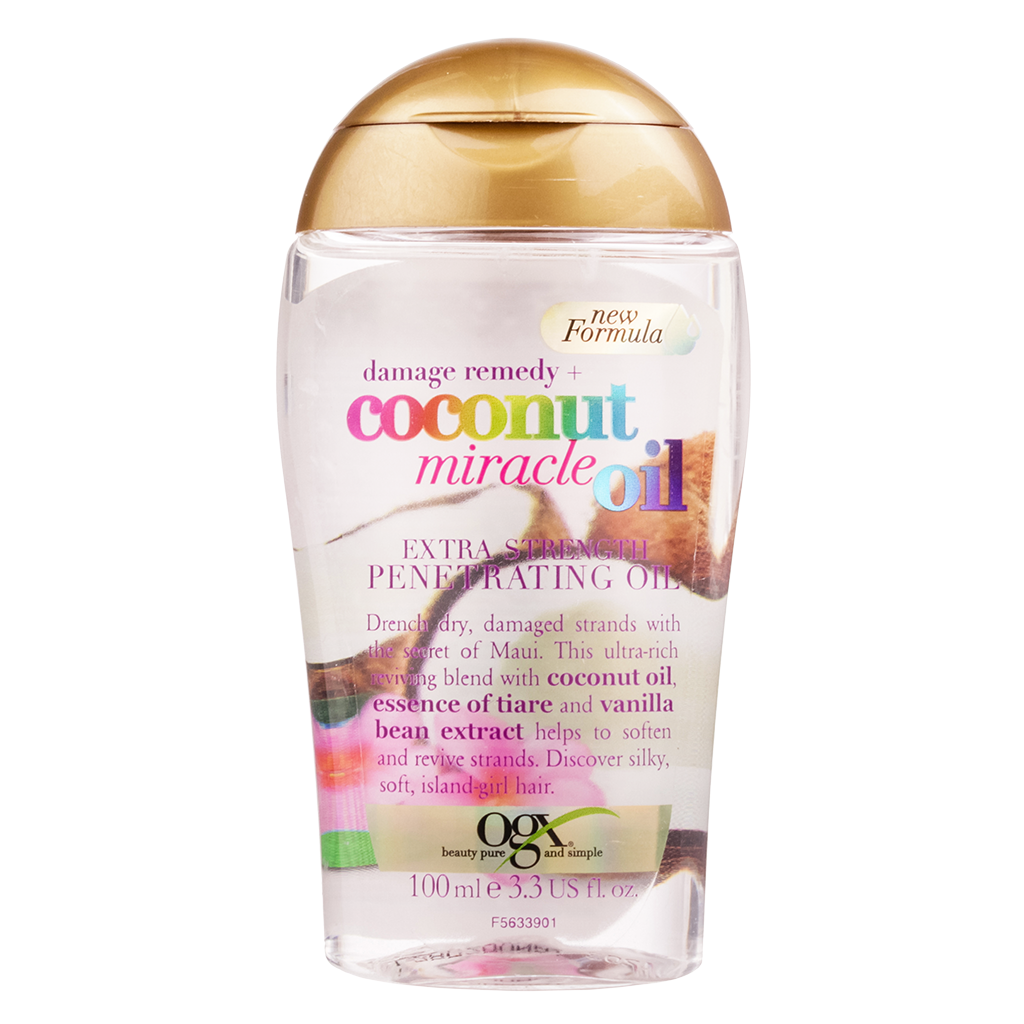Масло для волос OGX Coconut Miracle Penetrating Oil Восстанавливающее кокосовое 100 мл