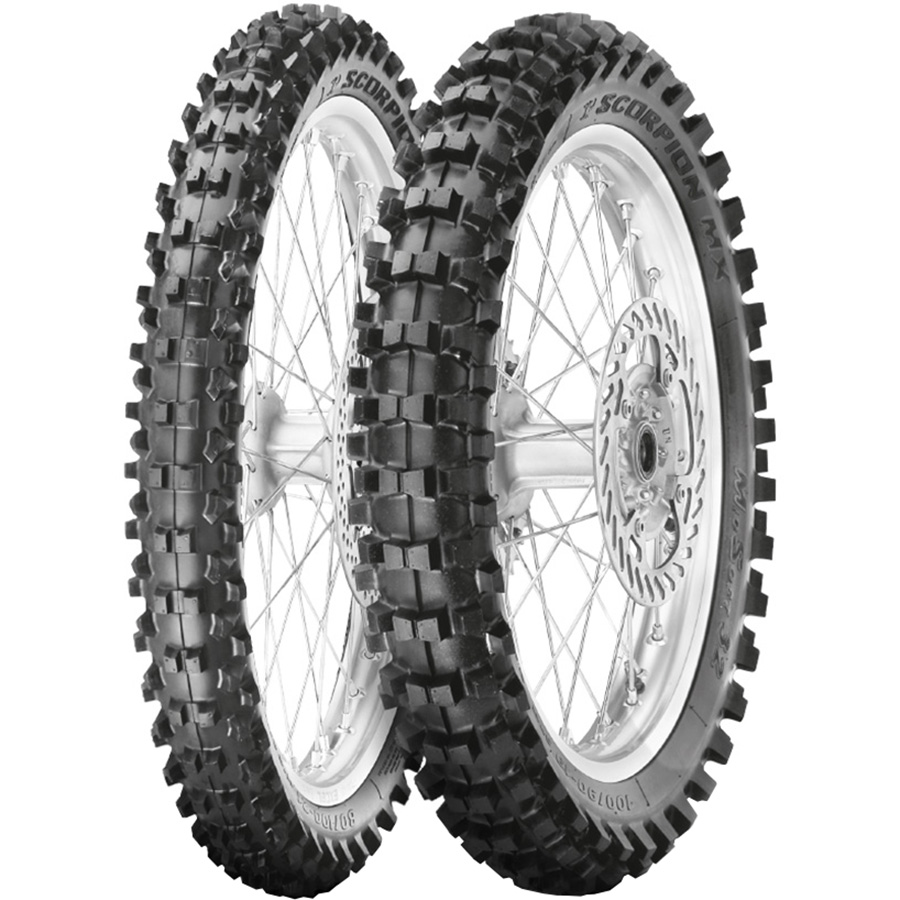 Мотошина Pirelli Scorpion MX32 Mid Soft 110/90 -17 60M TT NHS