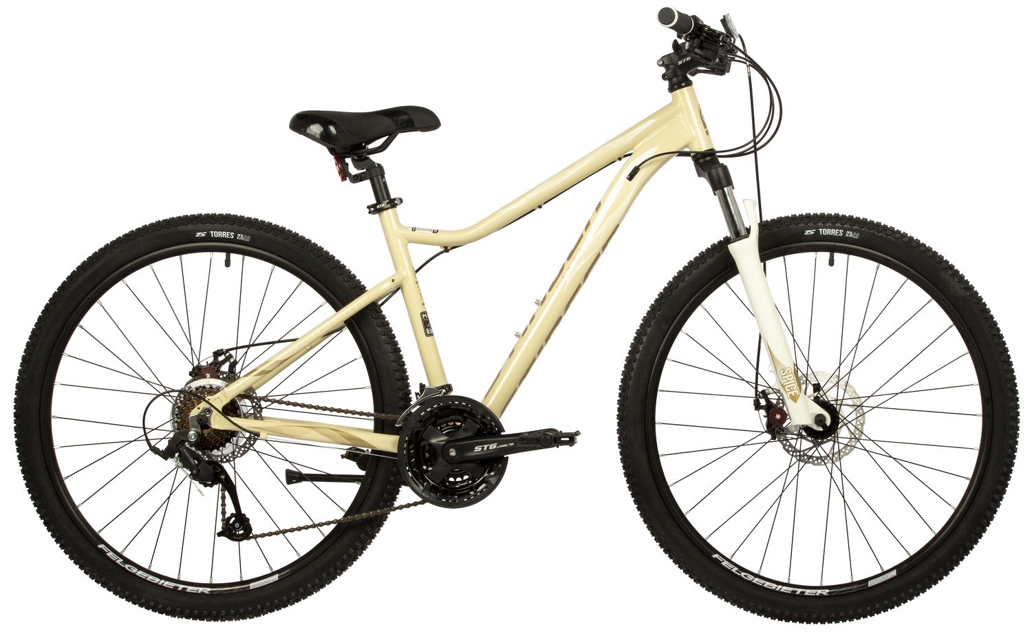 

Велосипед Stinger Laguna Evo SE 27.5 2022 17" бежевый, Laguna Evo SE 27.5