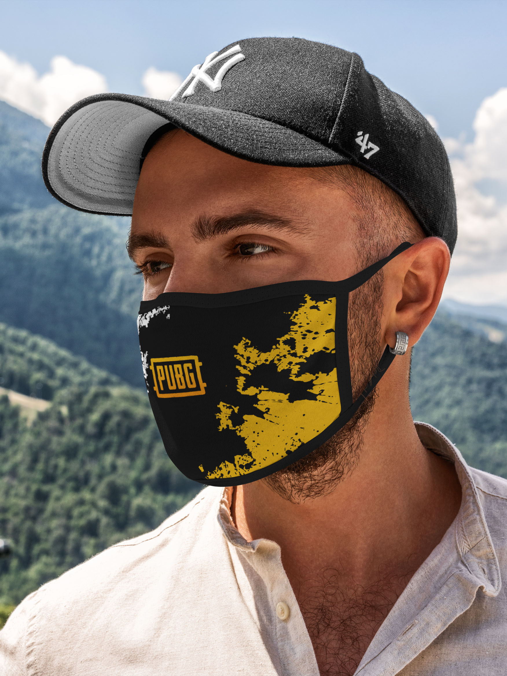 

Многоразовая маска унисекс Burnettie Pubg, Разноцветный, Pubg