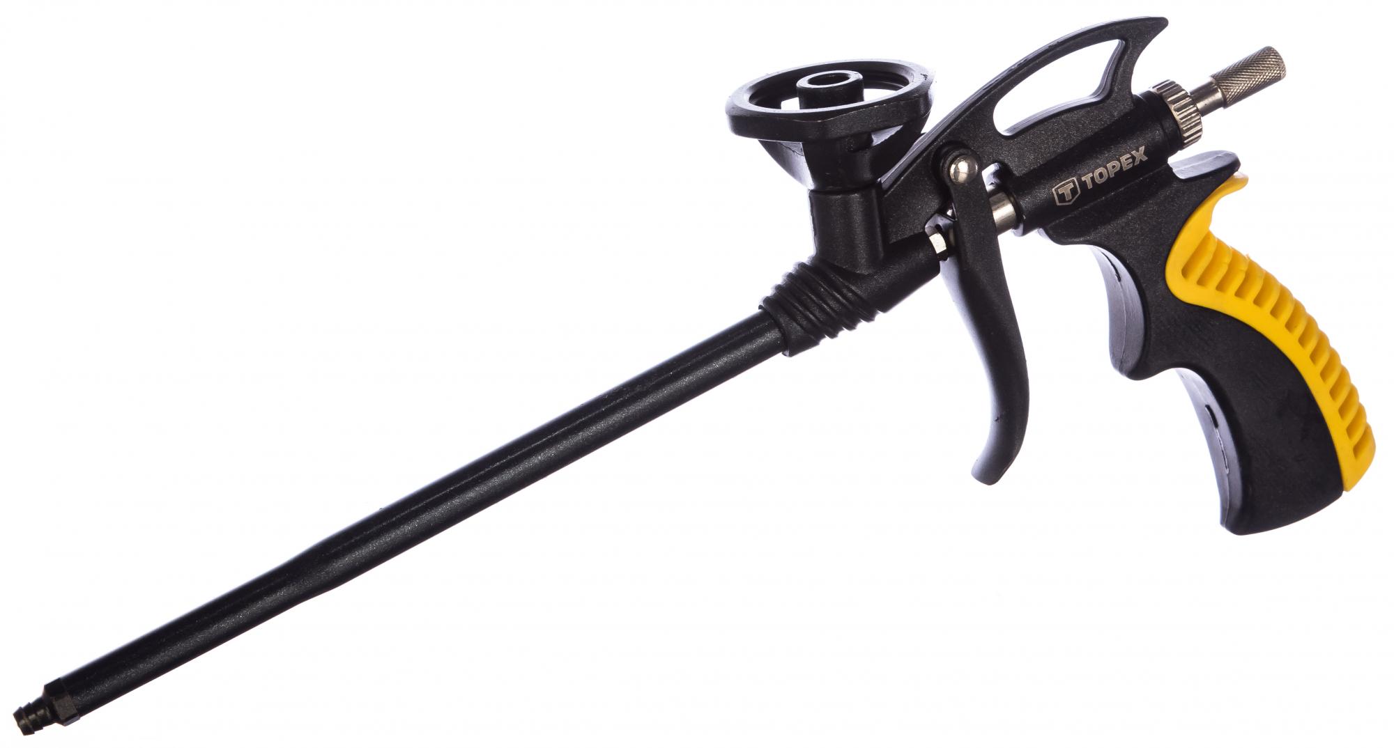 Пистолет для монтажной пены TOPEX 21B507 металлический пистолет для монтажной пены сибин