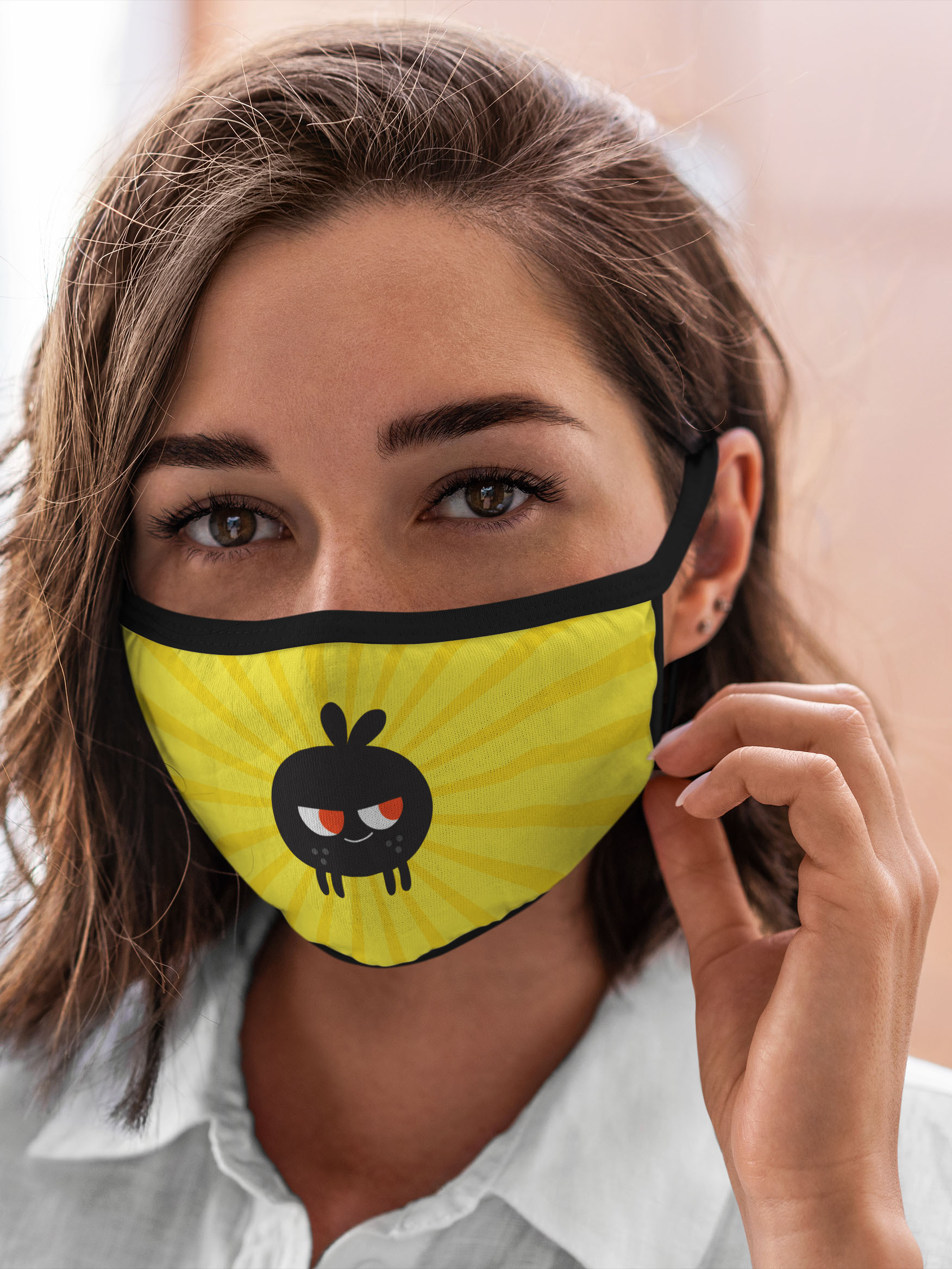 

Многоразовая маска унисекс Burnettie Toca Boca Yellow, Разноцветный, Toca Boca Yellow
