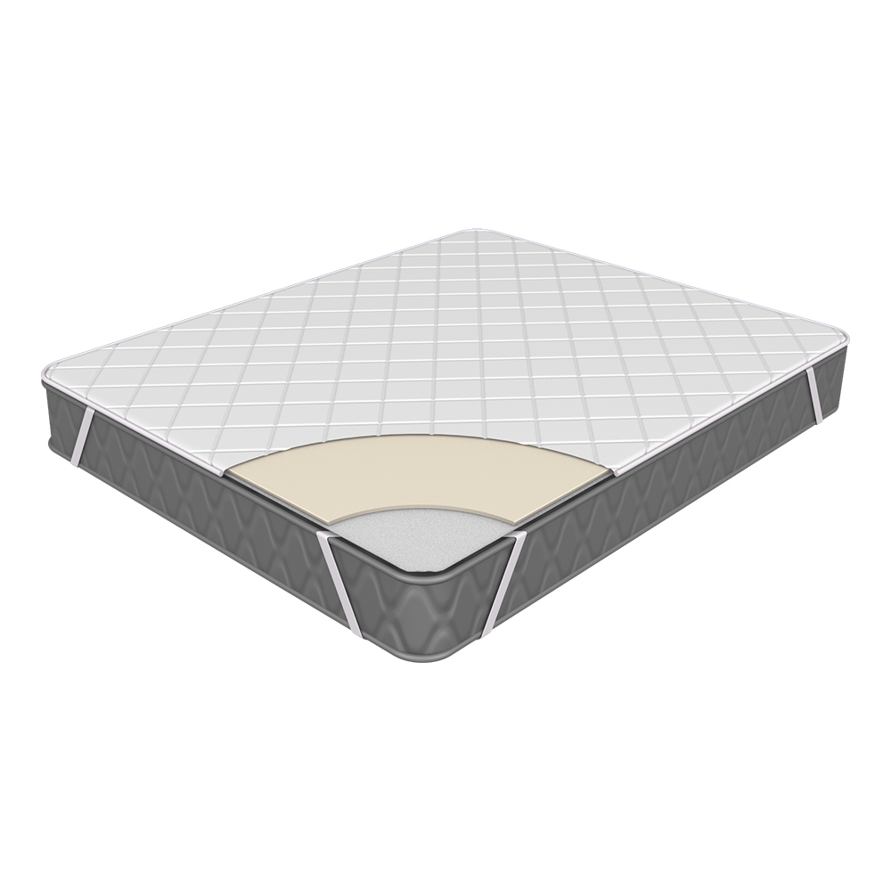 

Топпер накидка матрас Класс Матрас ECONOM10WP 3x110x200 см, поролон стеганый, Белый, ECONOM10WP