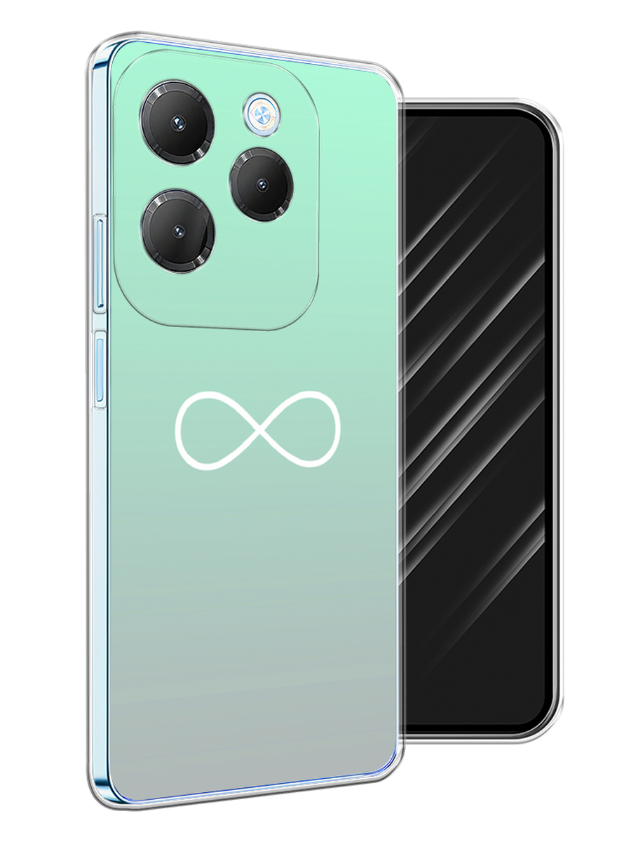 

Чехол Awog на Infinix HOT 40 "Бесконечность от Тиффани", Бирюзовый, 3105250-1