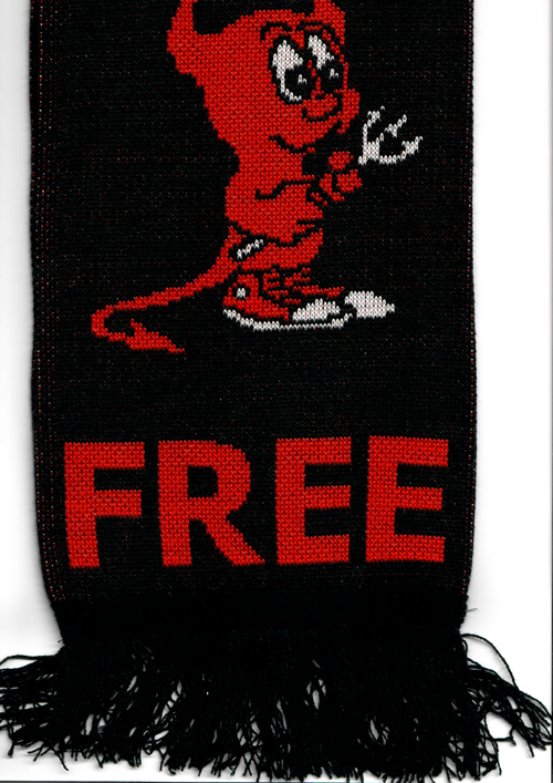 

Шарф унисекс Linuxcenter Free BSD черный, 150x10 см, Free BSD