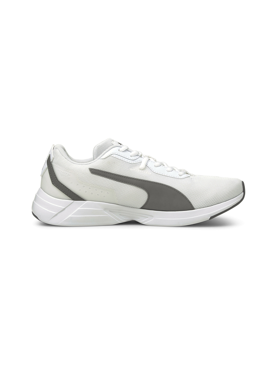 фото Кроссовки унисекс puma space runner белые 8.5 uk