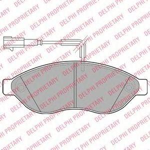 

Тормозные колодки DELPHI lp1992, Тормозные колодки DELPHI lp1992 DELPHI lp1992