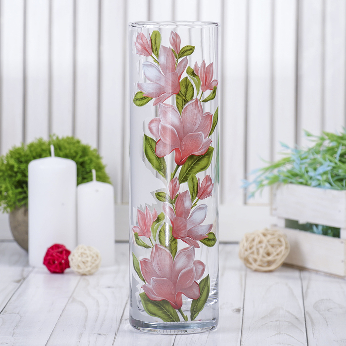 

Ваза FLORA "Магнолия" 7,5х26,5см