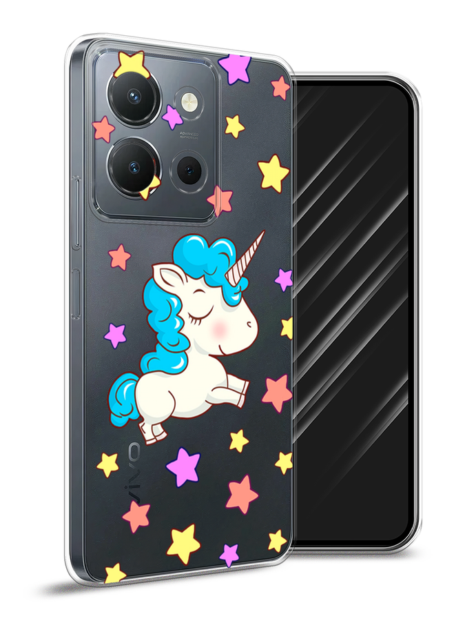 

Чехол Awog на Vivo Y36 4G "Звездный единорог", Голубой;фиолетовый;желтый, 269250-1