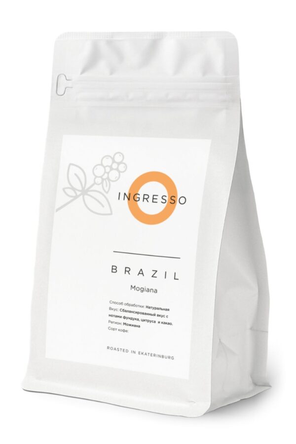 Кофе в зернах Ingresso Бразилия Можиана, 250 г
