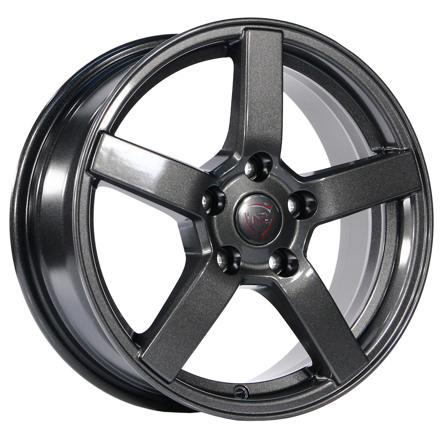 

Колесный диск NZ R-02 Graphite 6.5xR16 ET42 5*112 D57.1, Серый