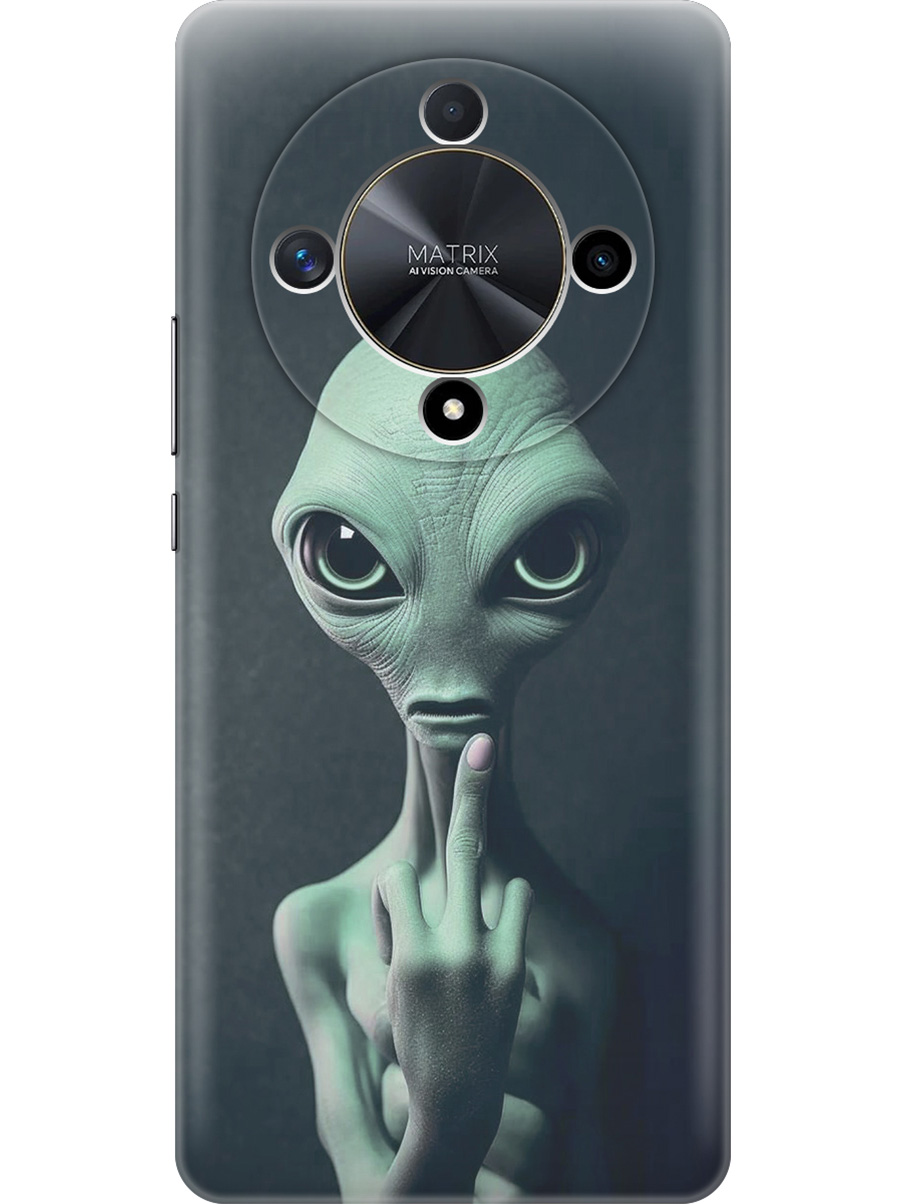 

Силиконовый чехол на Honor X9b / X50 с принтом "Инопланетянин", Прозрачный;зеленый;синий;черный, 781974313