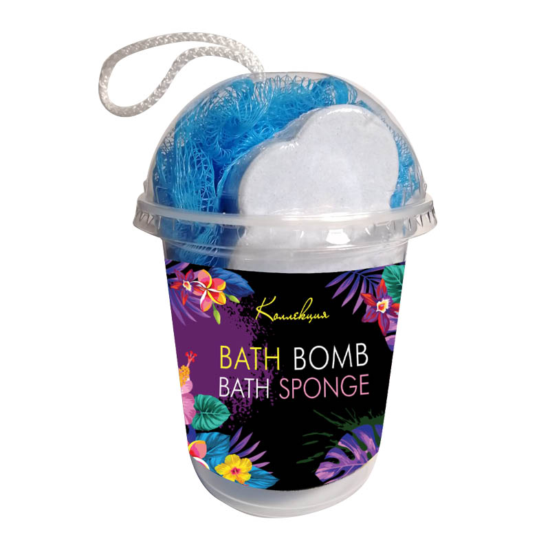 Купить Набор косметический Bath Bomb Bath Sponge
