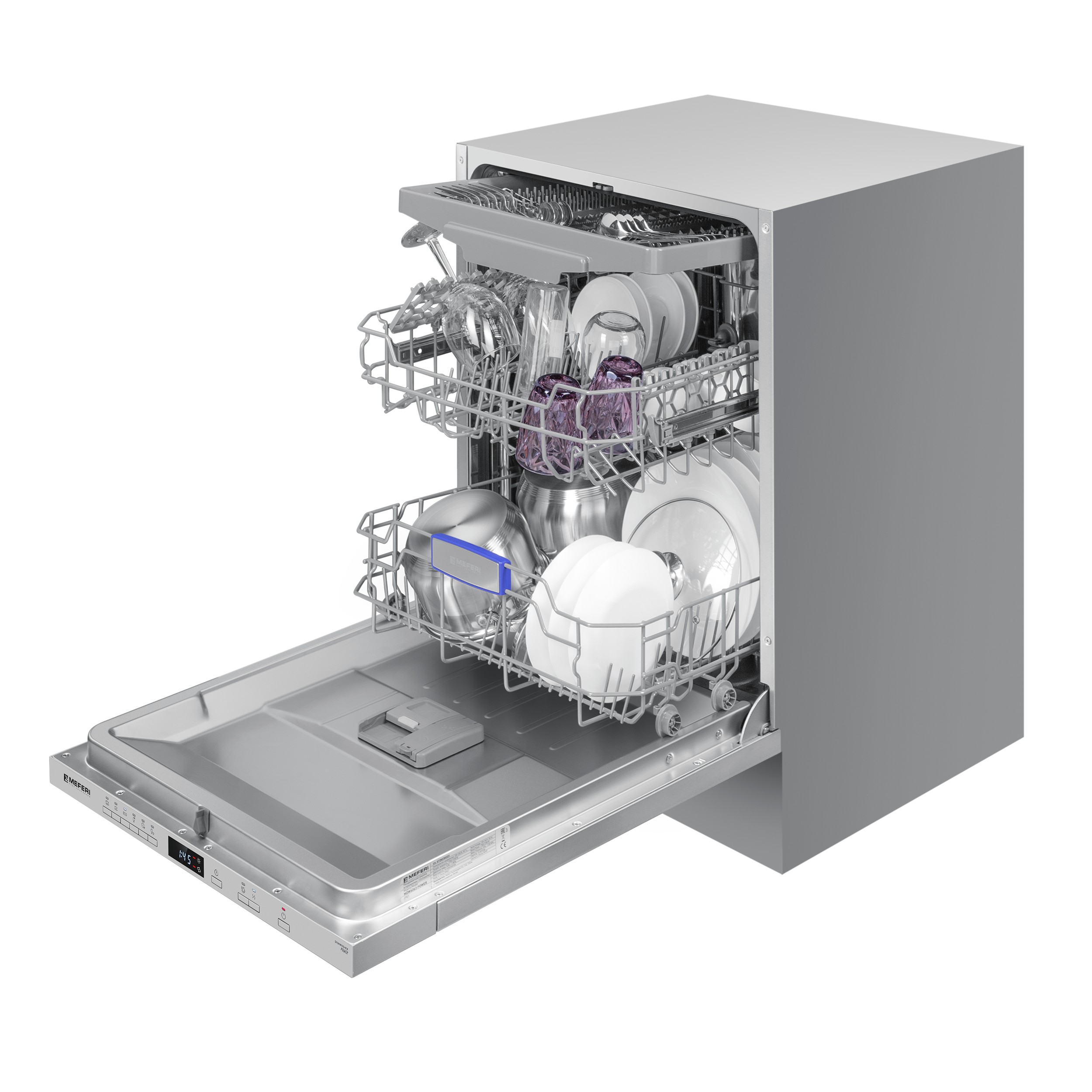 Встраиваемая посудомоечная машина Meferi MDW4563 POWER