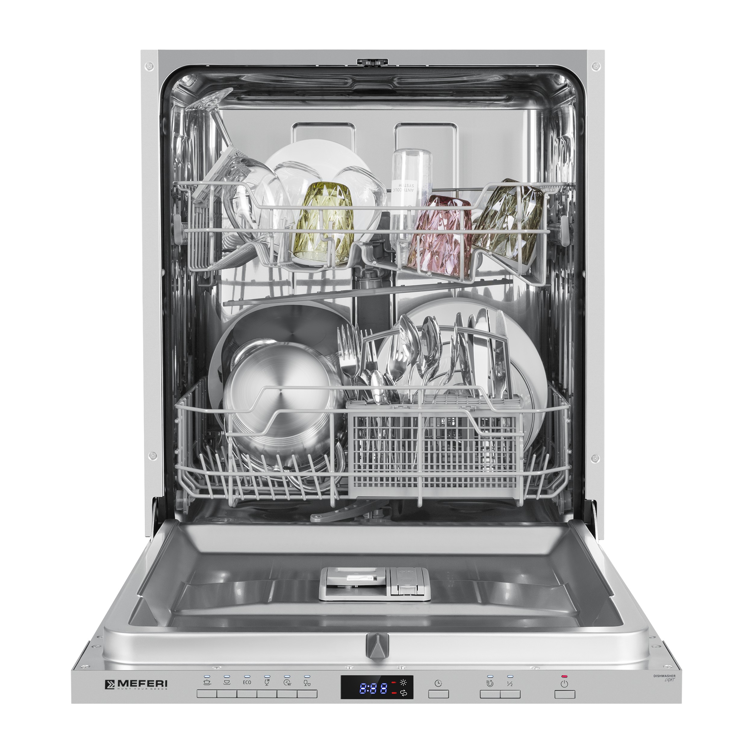 Встраиваемая посудомоечная машина Meferi MDW6062 LIGHT