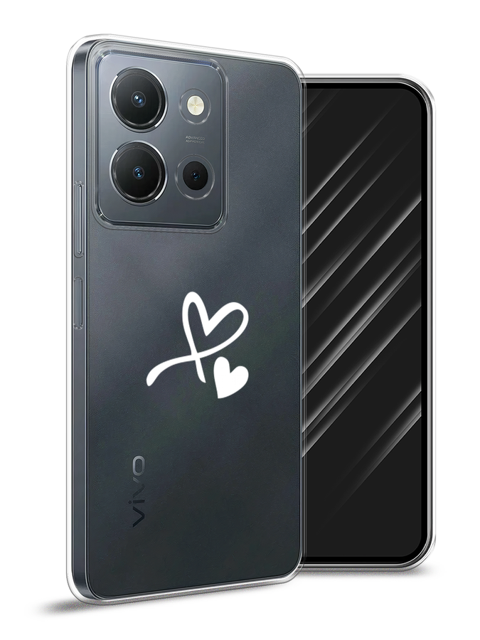 

Чехол Awog на Vivo Y36 4G "Сердечко минимализм", Белый, 269250-1