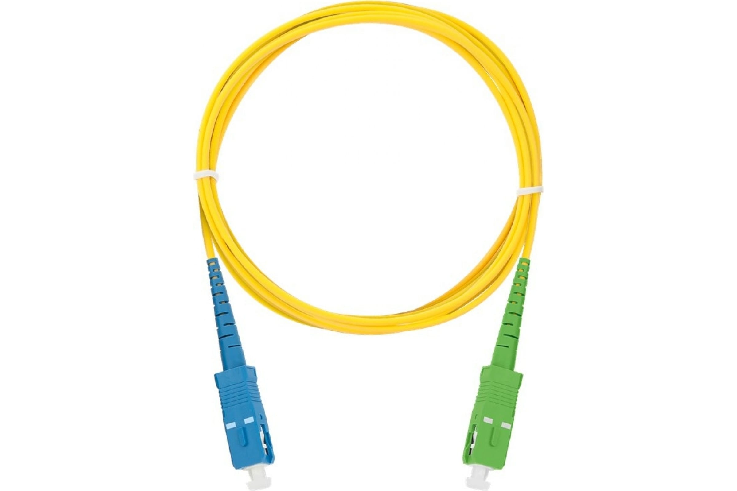 

NIKOMAX Шнур волоконно-оптический, переходной, желтый, 3м NMF-PC1S2C2-SCU-SCA-003