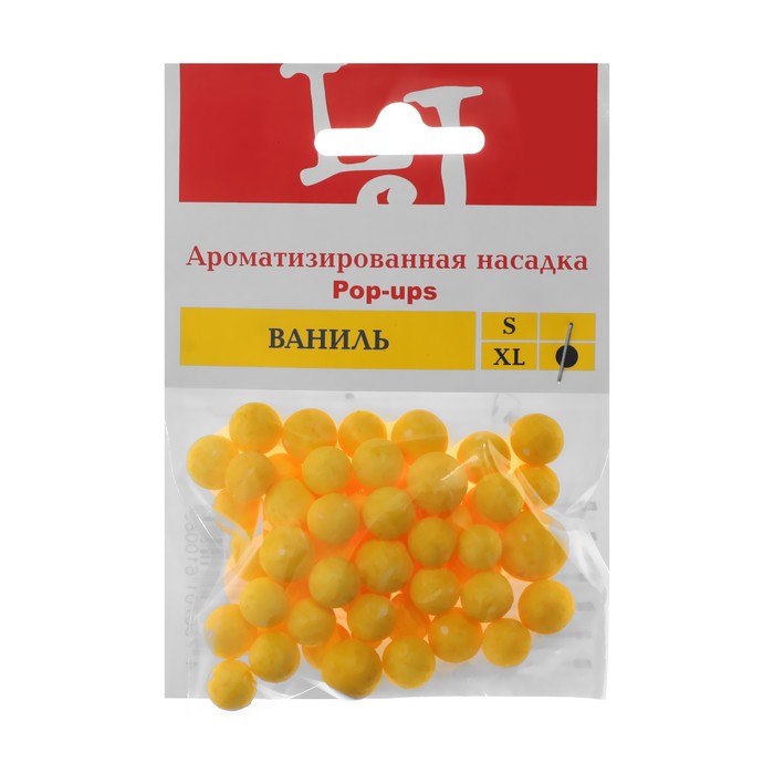 

Насадки искусственные LJ XL ВАНИЛЬ кислотно-желтый цвет