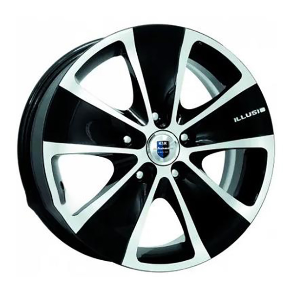 

Колесный диск K&K 6,5x17/5x108 ET49 D60,1 Иллюзио (КС440) Алмаз черный КС455 WHS028521, Черный;серебристый