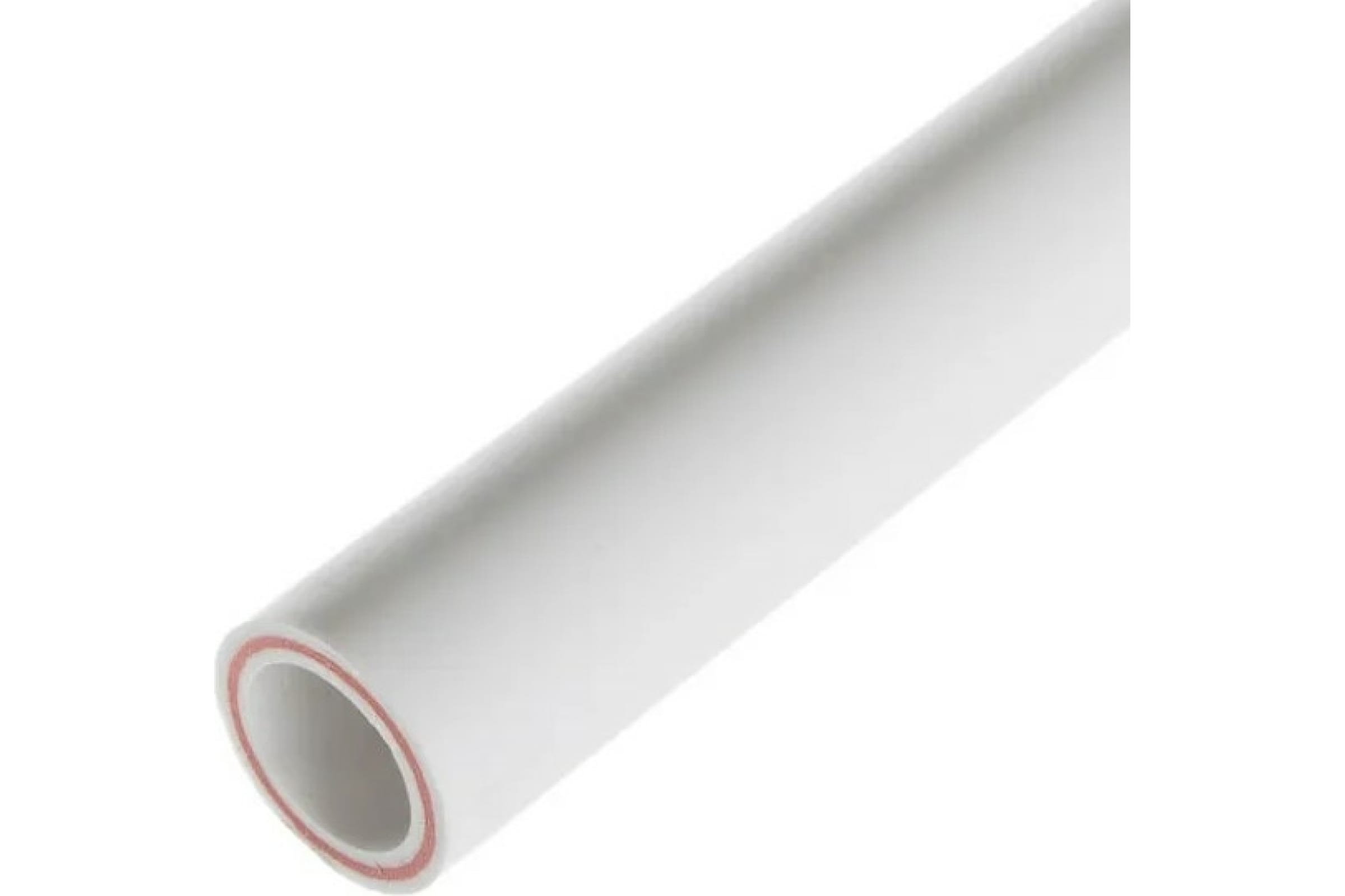 Труба PPR арм. алюминием РОСТерм Aqua AQAl6-20 SDR6, 20х3,4 мм, 2 м, белая