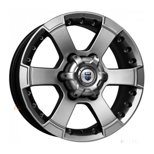 

Колесный диск K&K 7x16/6x139,7 ET30 D93,1 M56 (КС593) Дарк платинум WHS498820, Серый