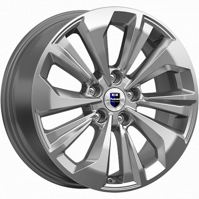 фото Колесный диск k&k авиор 7xr17 5x114.3 et37 dia66.6 dark_platinum_bright