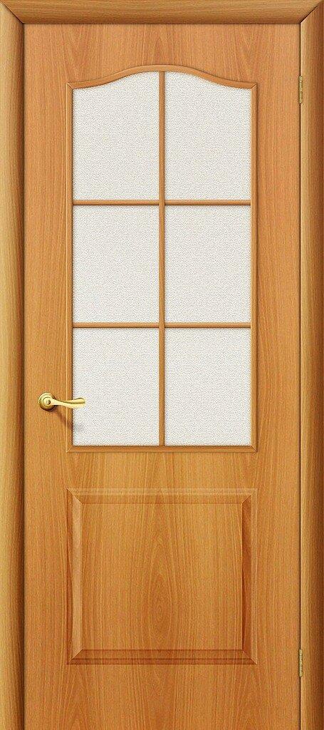 

Дверь Палитра Л-12 МиланОрех Хрусталик Браво, Bravo 200*80